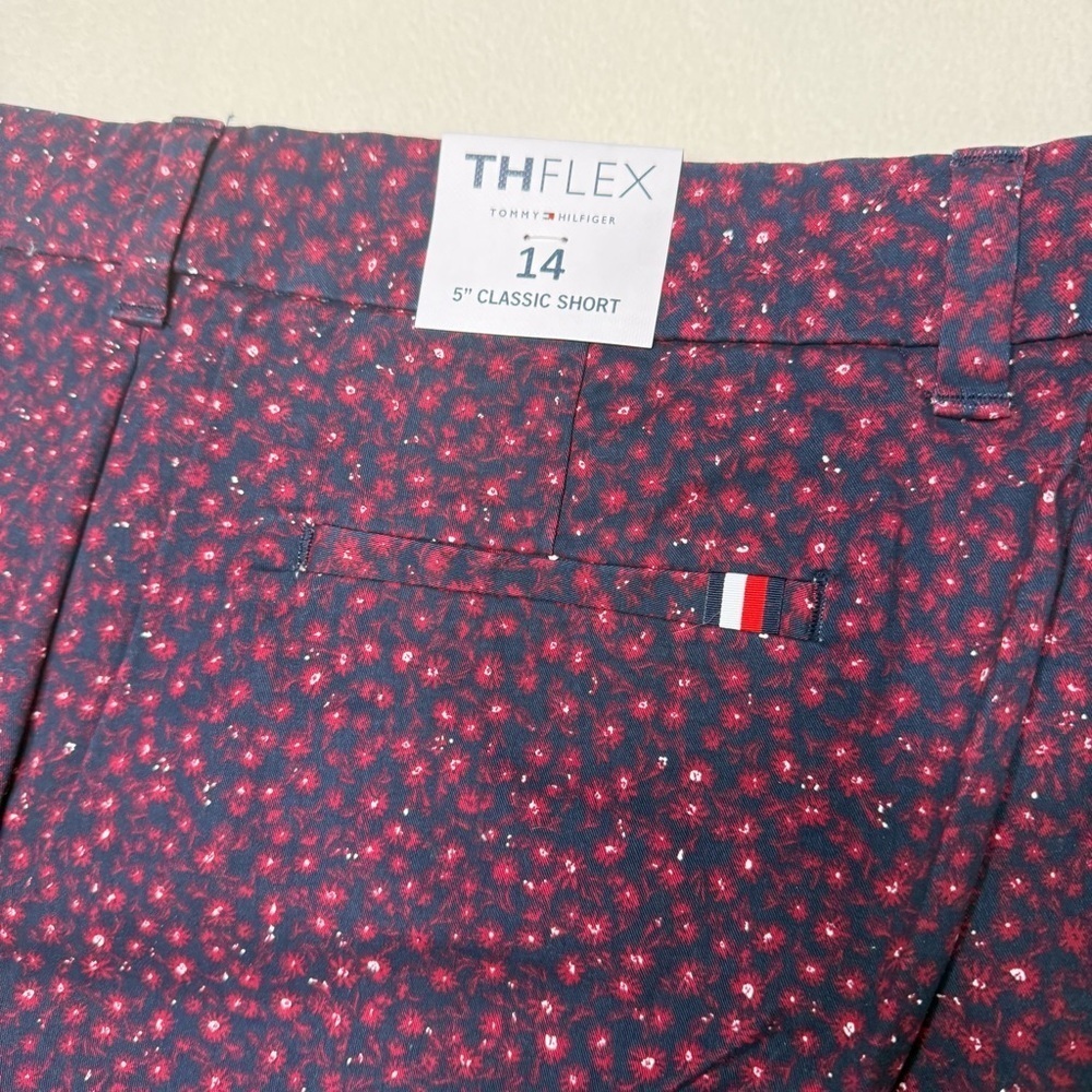 NWT Tommy Hilfiger THFLEX 5” classic short size 14 - Picture 5 of 6
